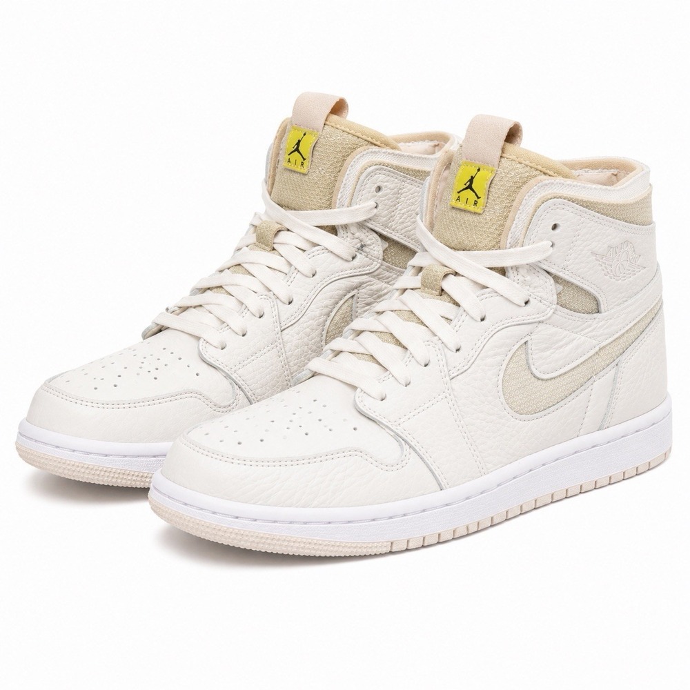 Jordan 1 High Zoom Air CMFT 'Pearl White' CT0979-107 Women's Size 7 Sneakers